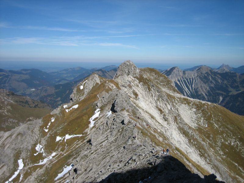 2008-10-11 Daumen (12) Traverse to Kleiner Daumen